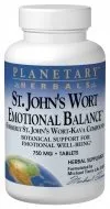 Planetary Herbals St. John's Wort Emotional Balance 120 Tablet