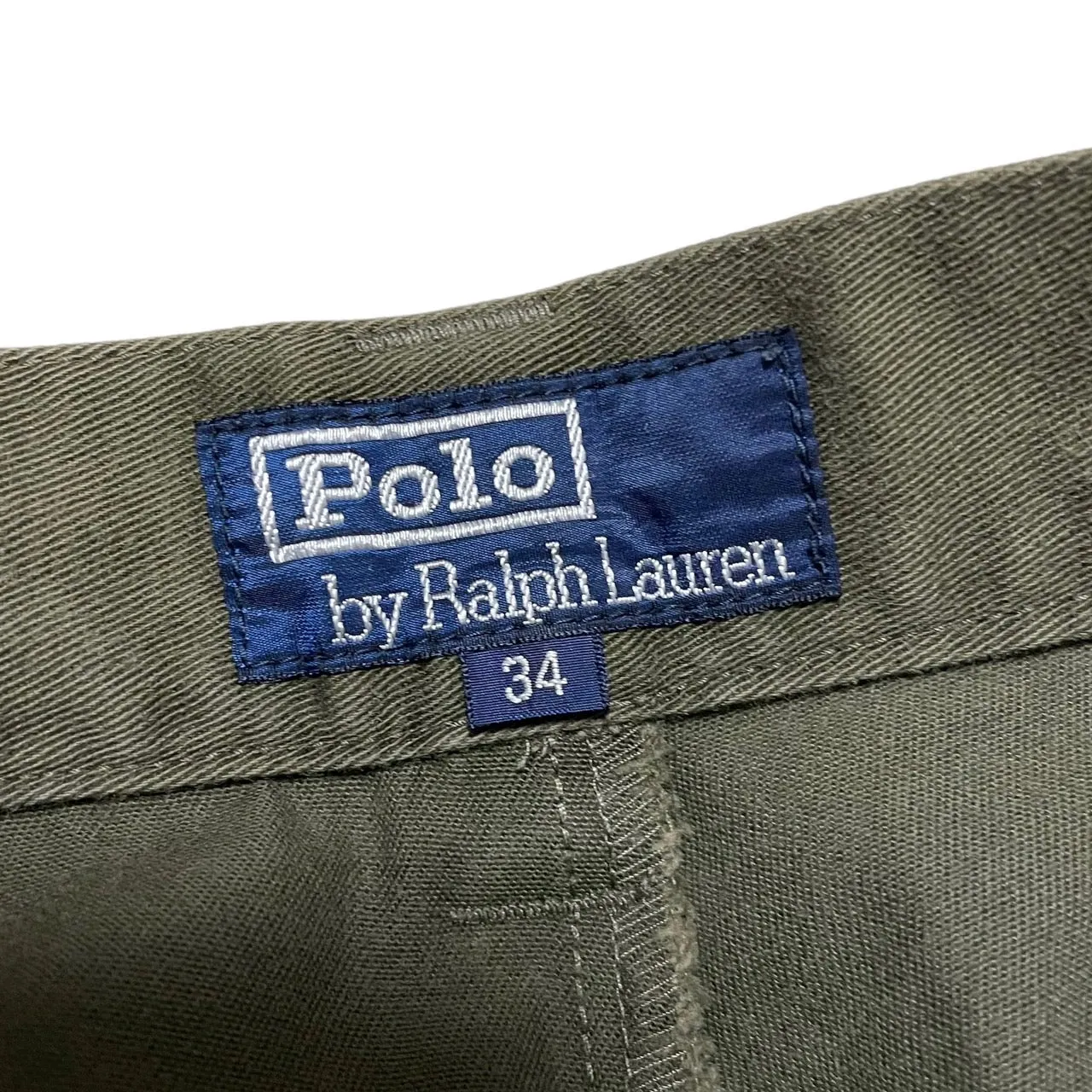 Polo by Ralph Lauren ポロバイラルフローレン 90's POLO CHINO ノータックコットンチノパンツ タイ製