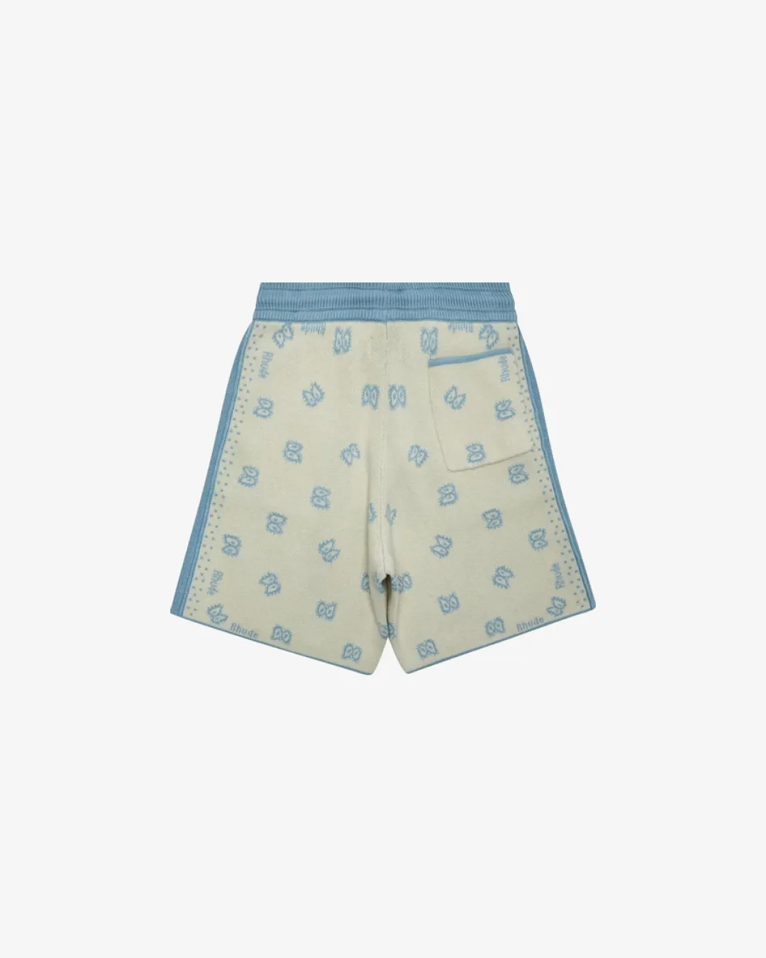 Rhude Paisley Wool Shorts