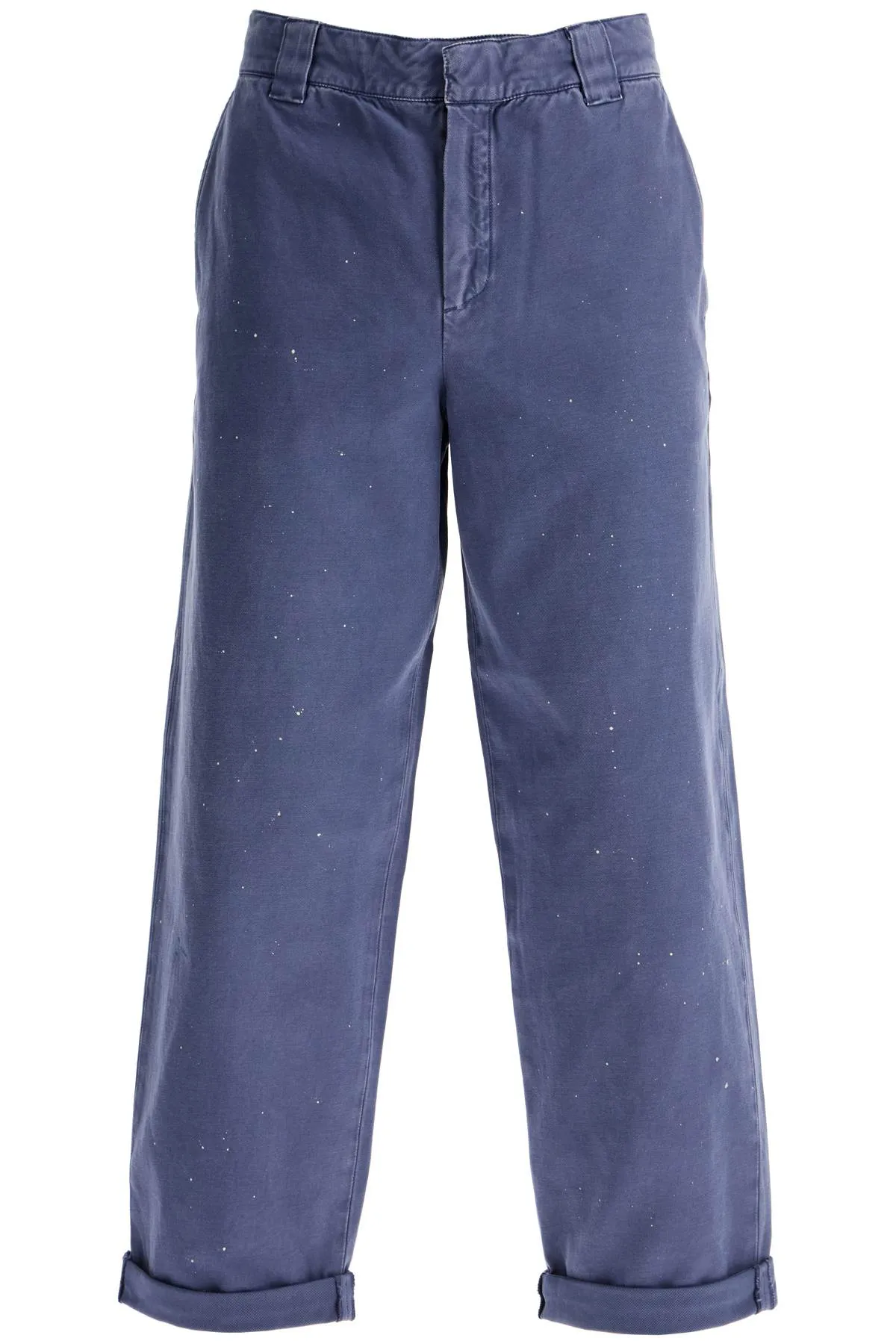 's workwear chino skate pants by GMP01190 P001683 BLUE