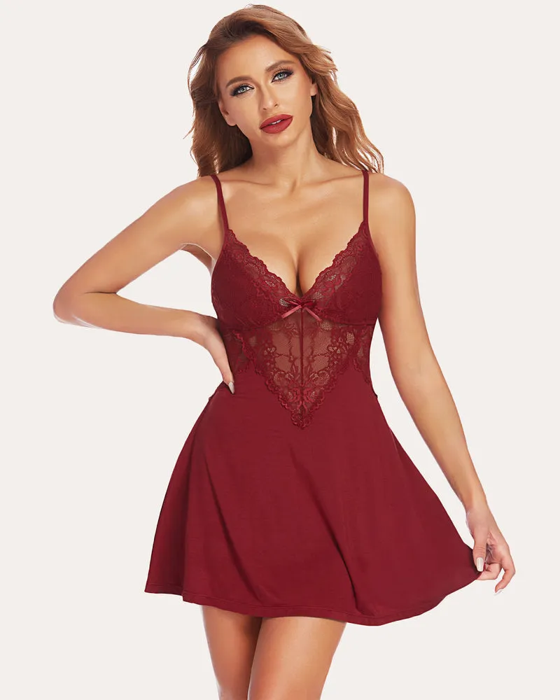 Slip Dress Lace Nighty