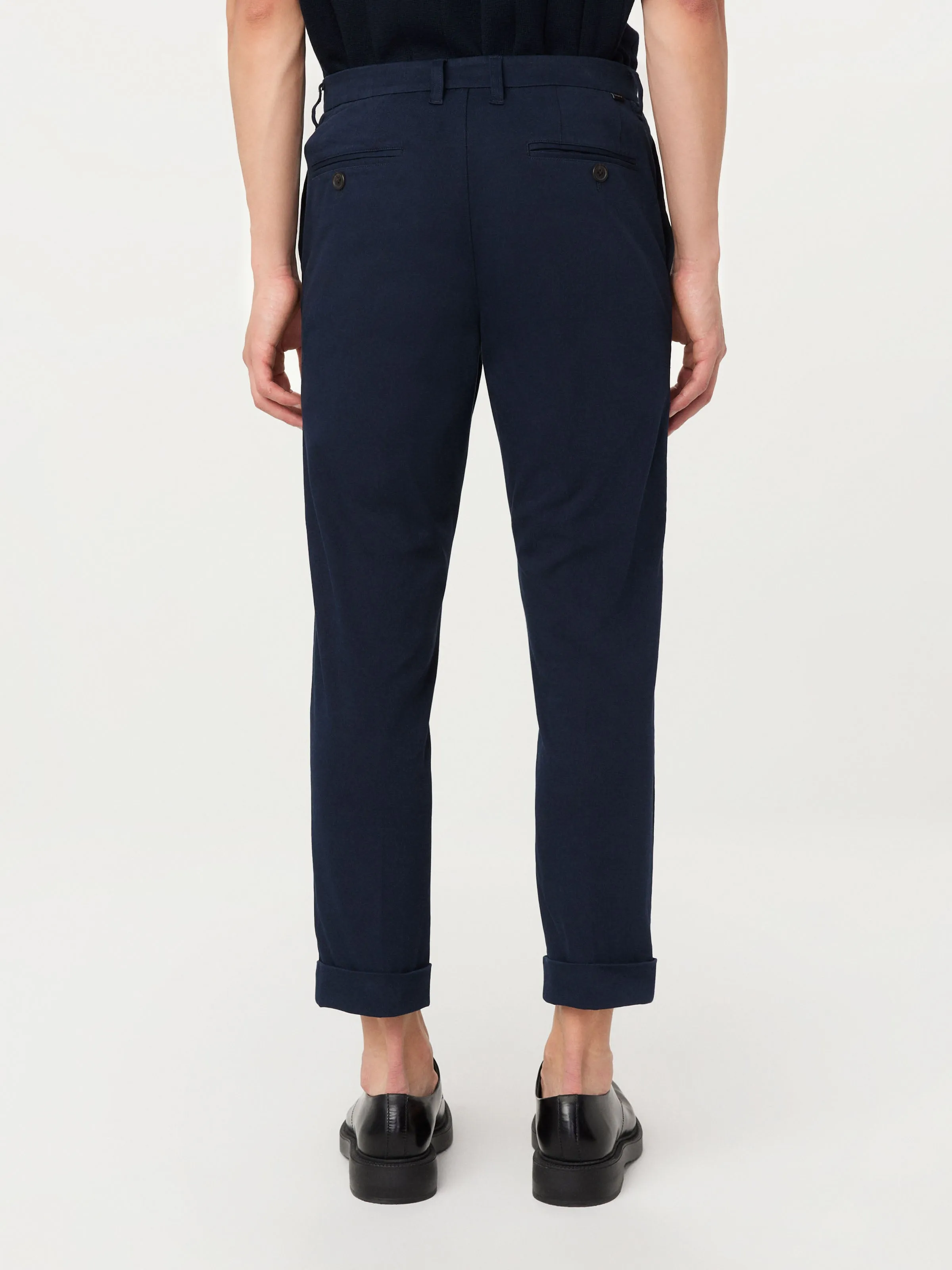 The Colin Stretch Chino Pant in Deep Blue