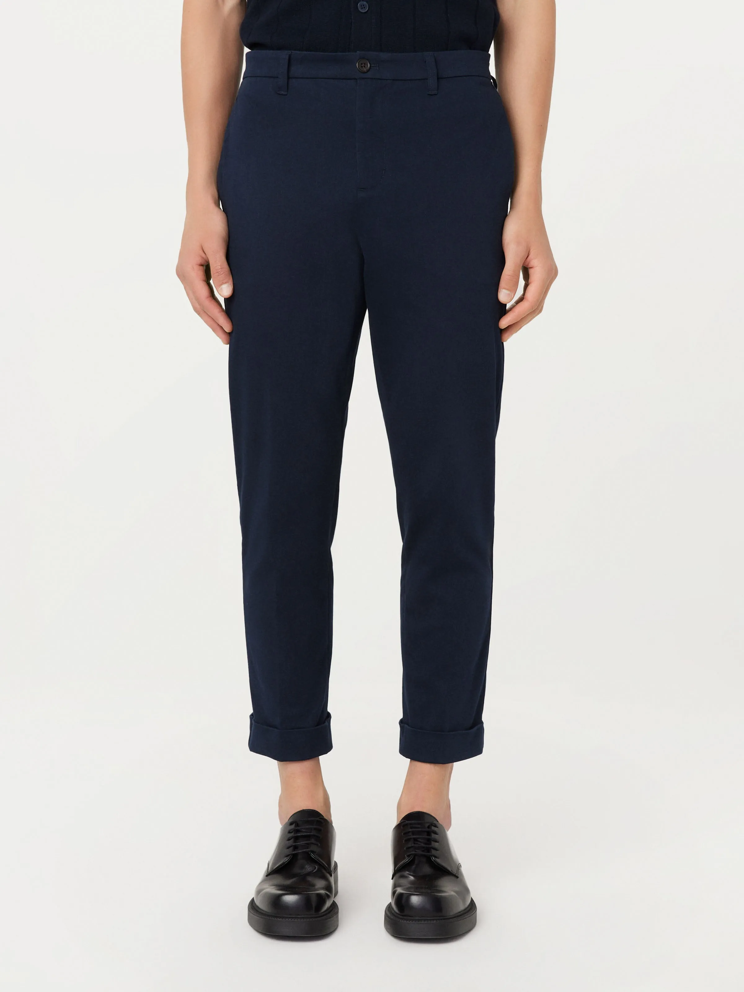 The Colin Stretch Chino Pant in Deep Blue