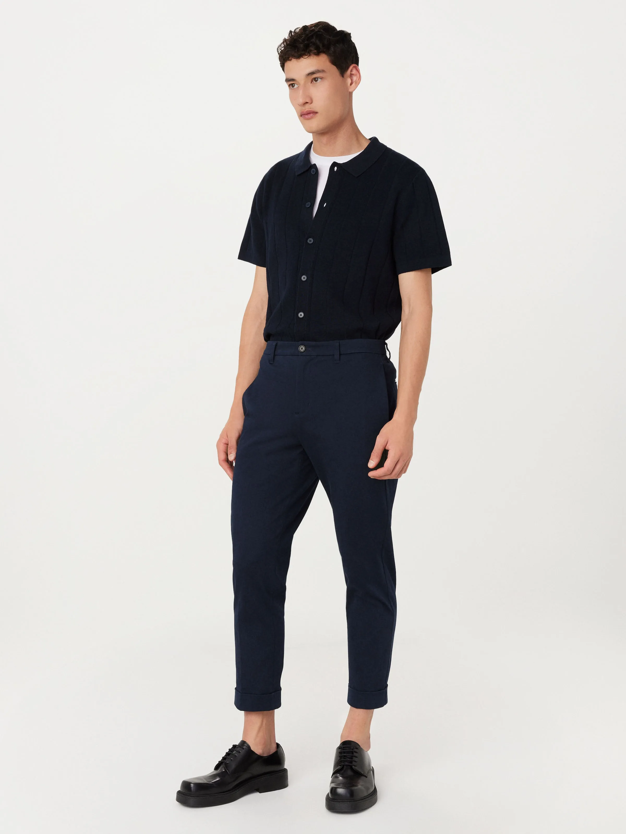 The Colin Stretch Chino Pant in Deep Blue