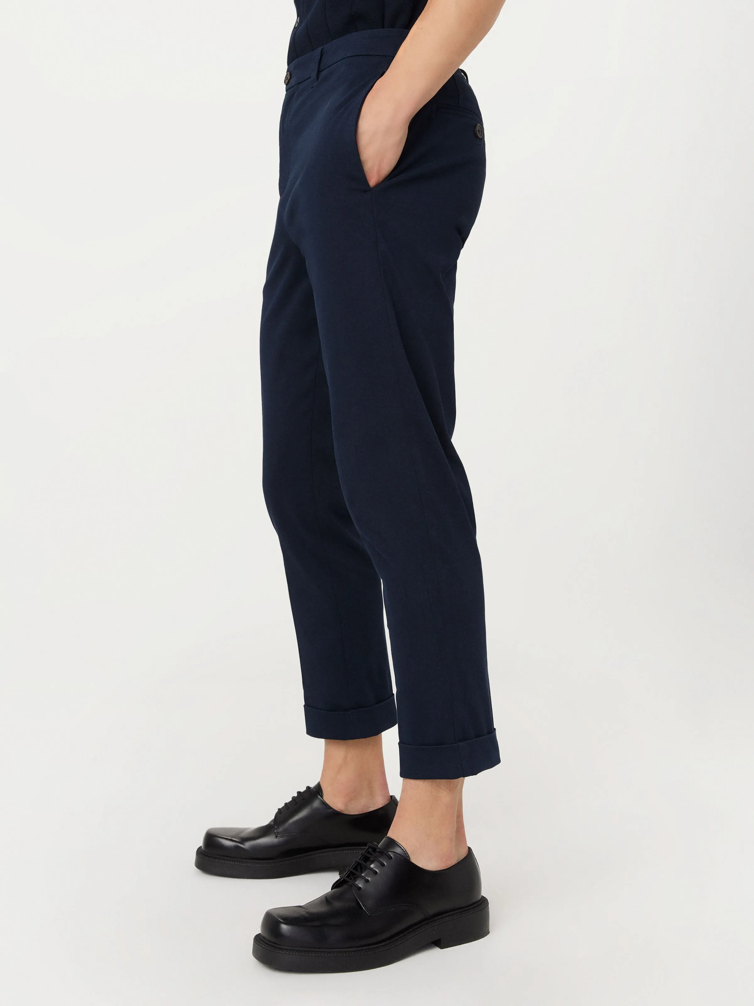 The Colin Stretch Chino Pant in Deep Blue