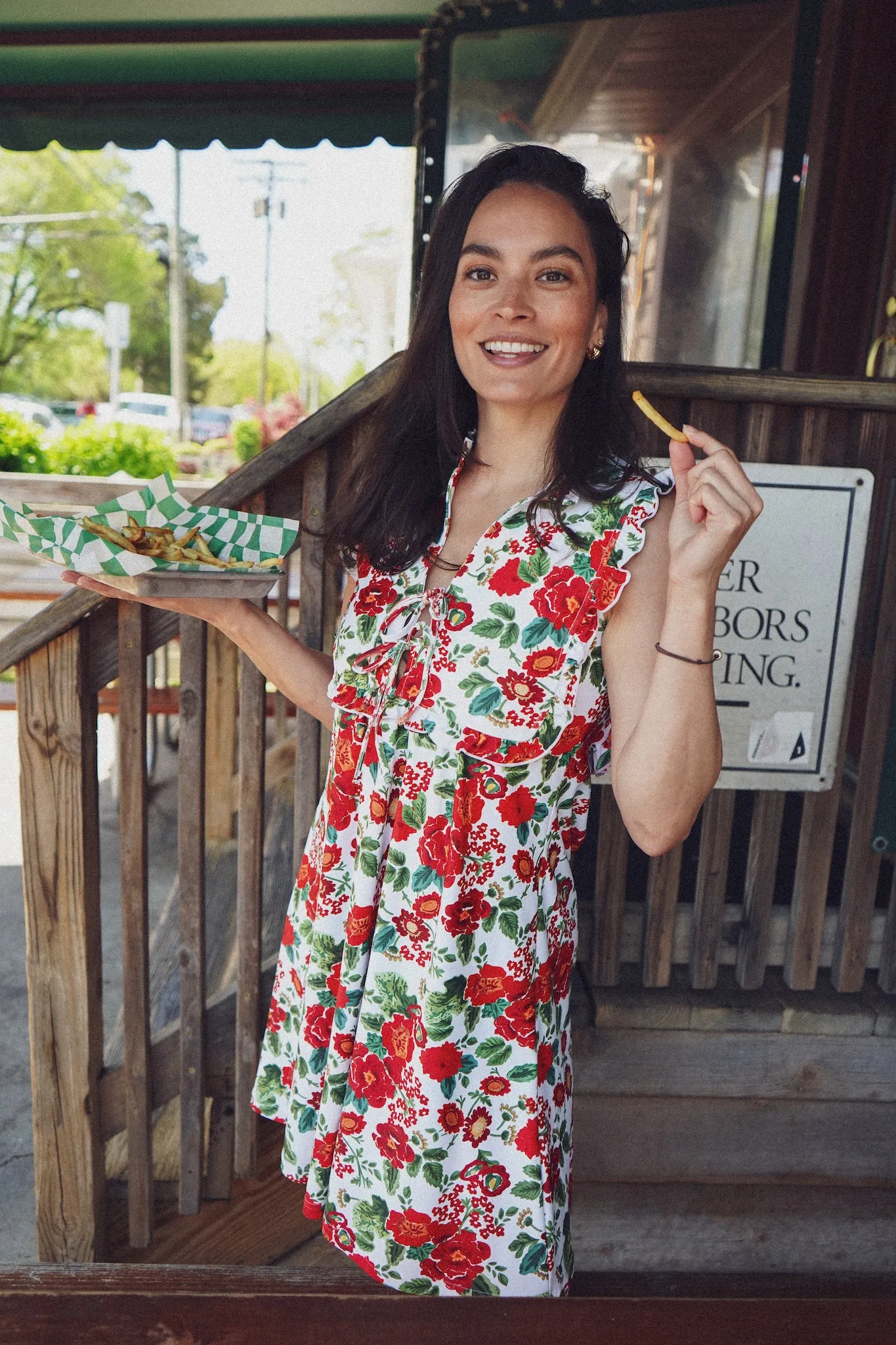 The Jodie Dress - Hollyhock Heartbreak