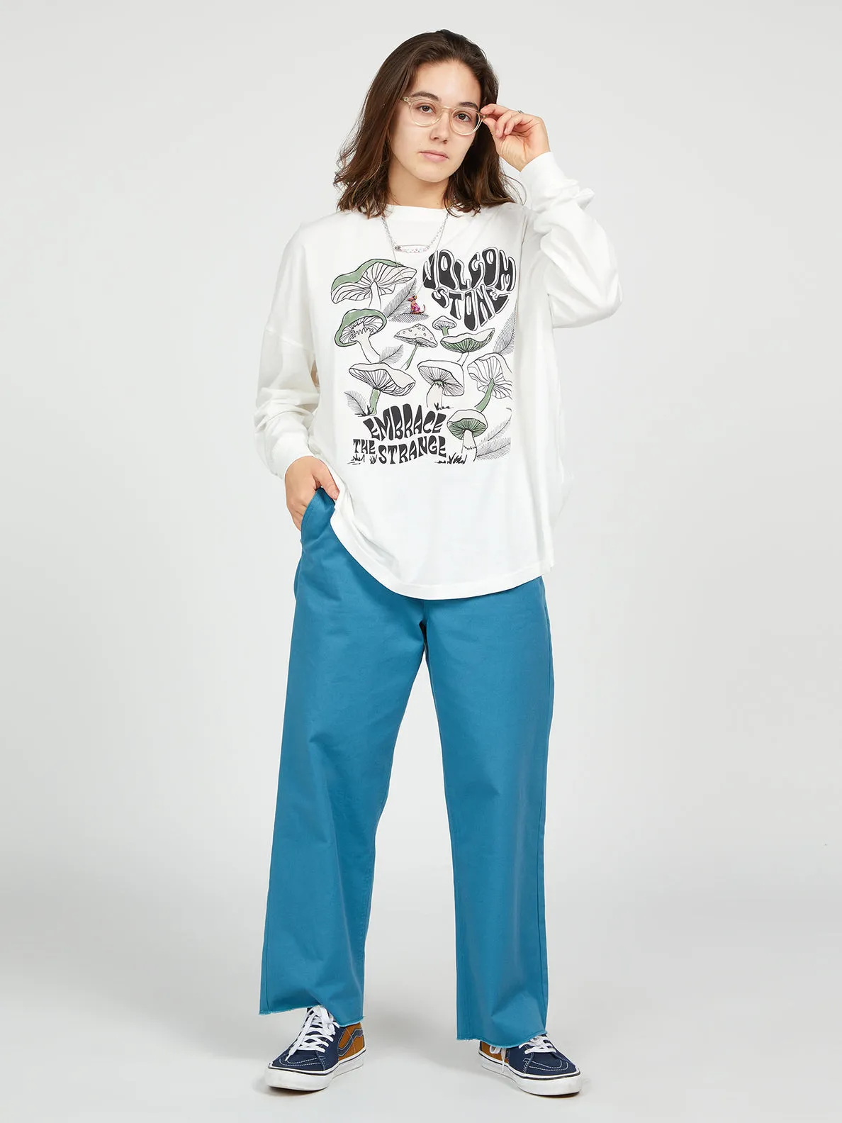 ThisThatThem Skate Pants - Harbor Blue