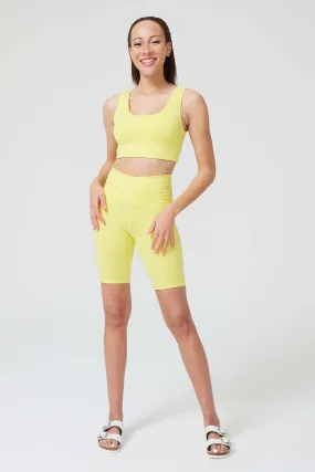 TLC Bike Shorts in Lemon