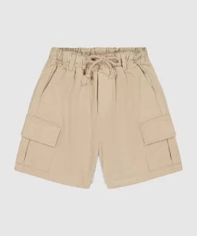 Twill Cargo Shorts - Sand