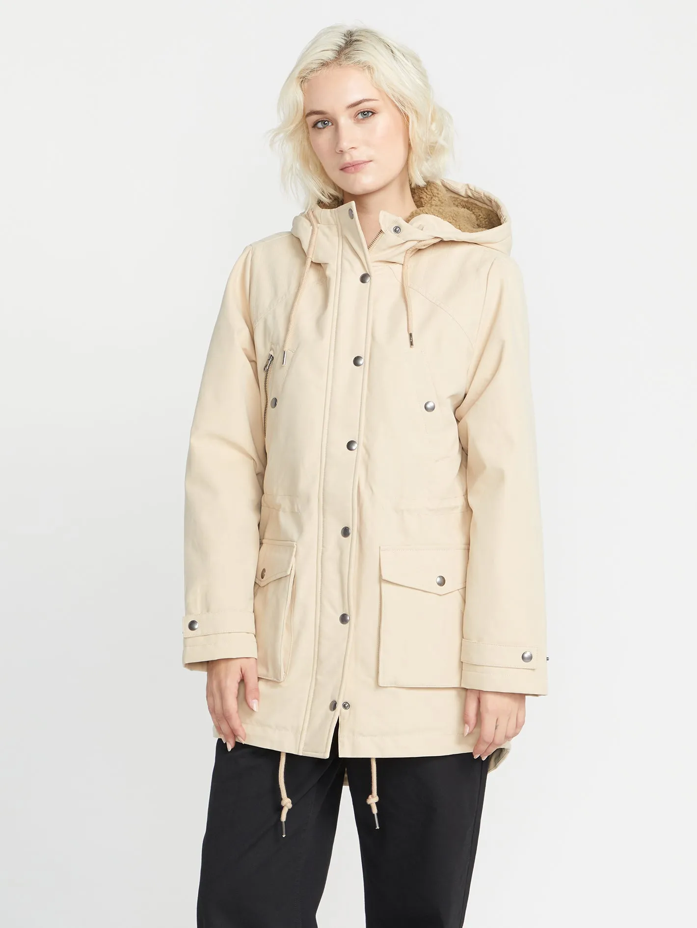 Walk On By 5K Parka Jacket - Khaki