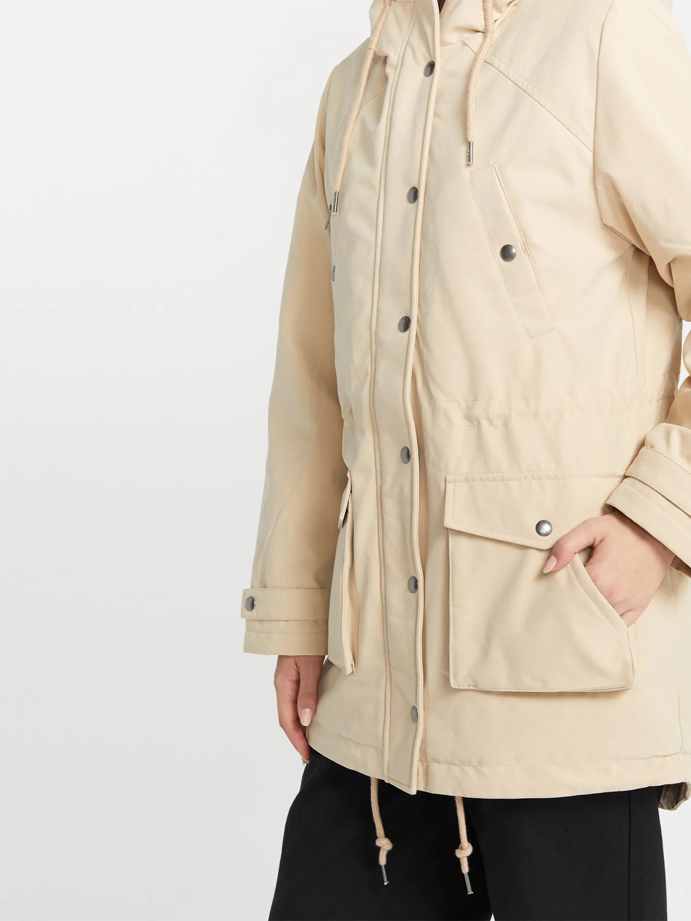 Walk On By 5K Parka Jacket - Khaki