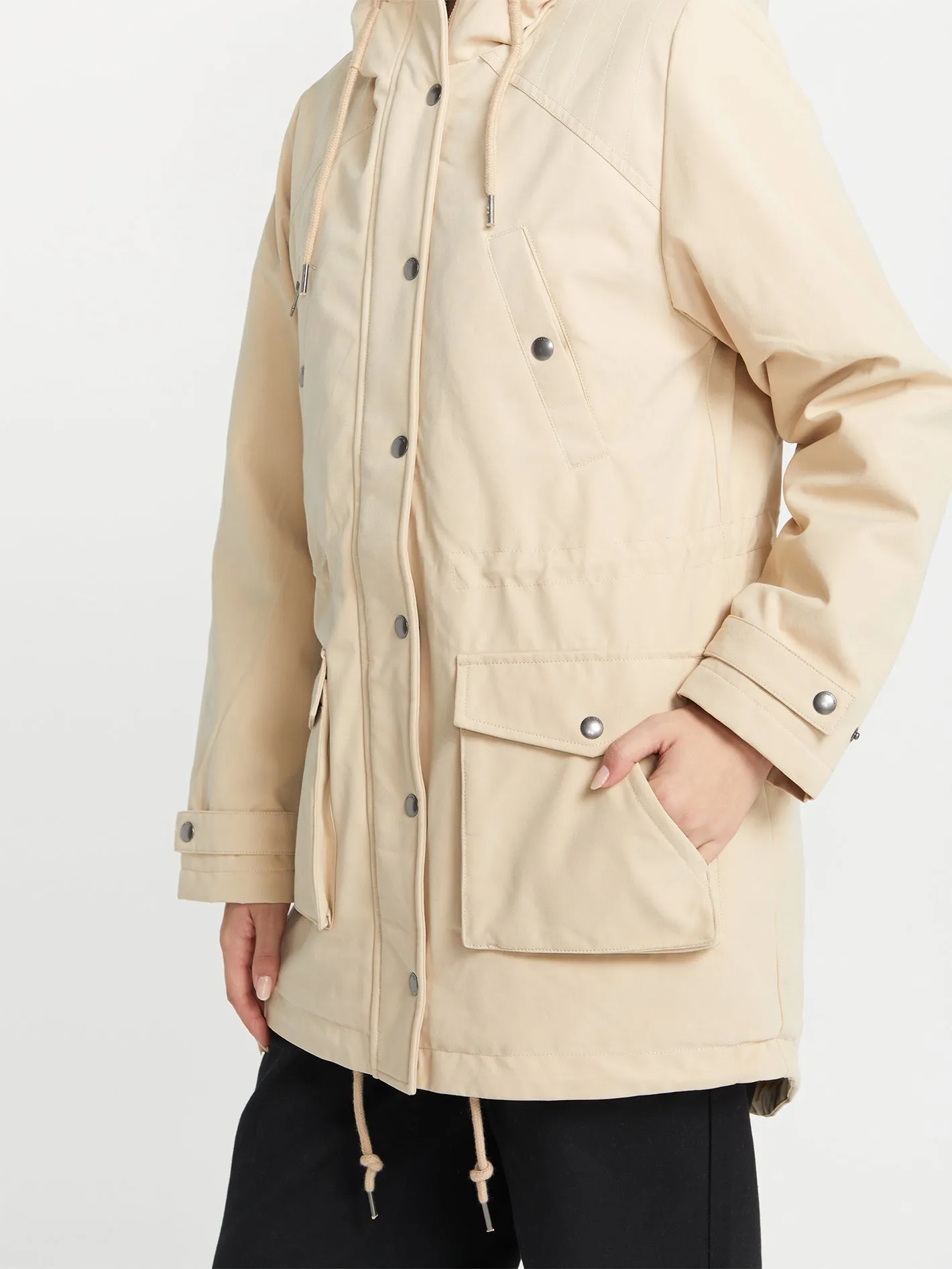 Walk On By 5K Parka Jacket - Khaki