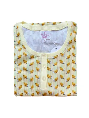 WOMENS EASTER CHICKEN TOP