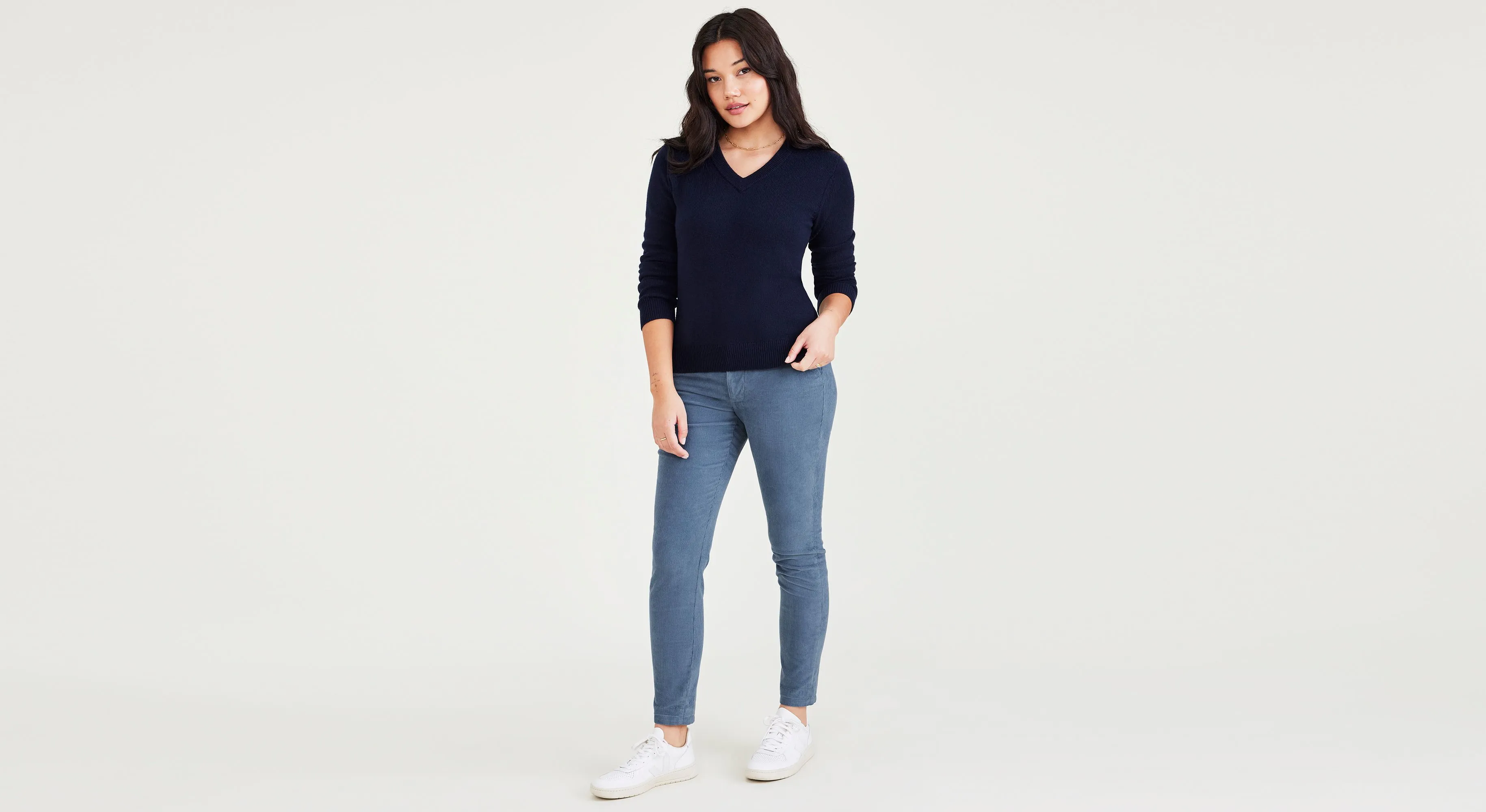 Women's Skinny Fit Chino Pants