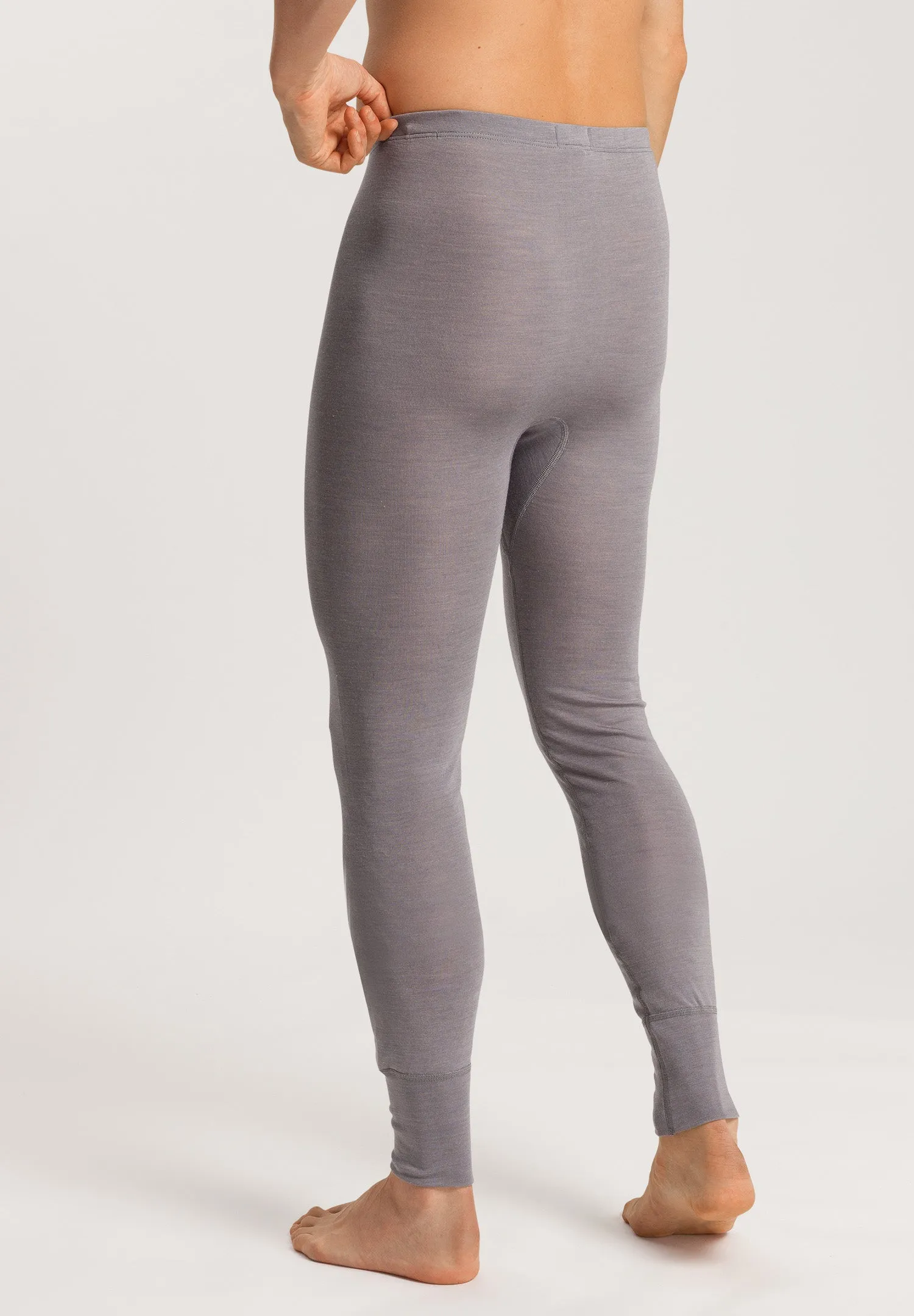 Woolen Silk M Long Leg | Nordic Grey 73412-2686