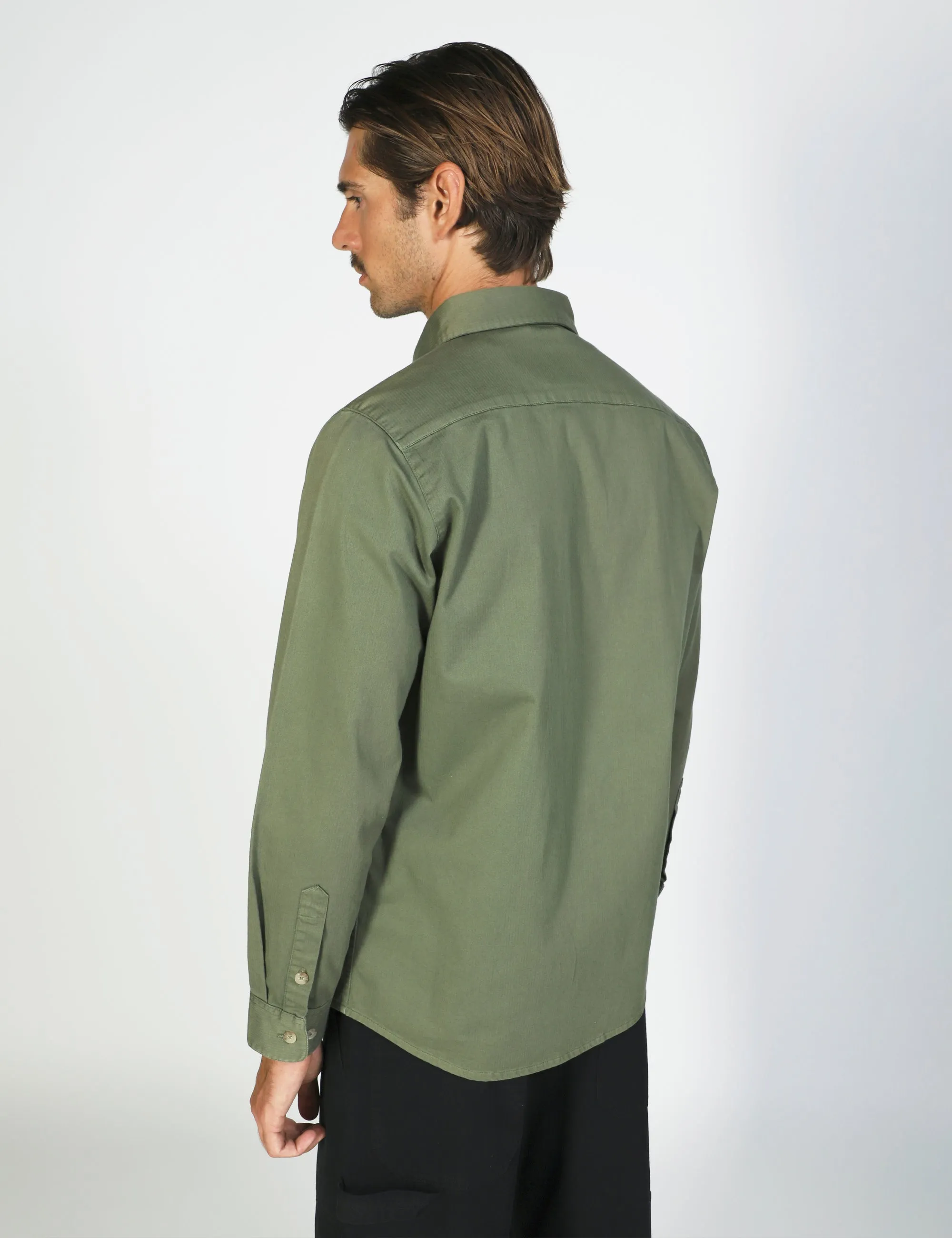 York Long Sleeve Shirt - Army