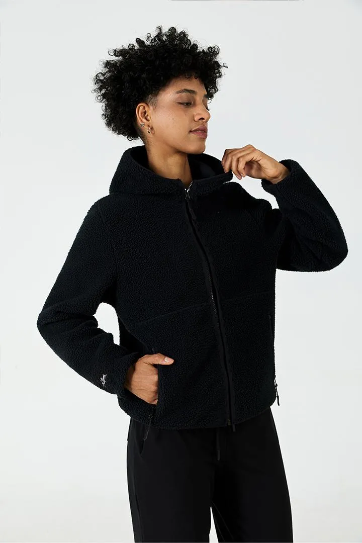 Zip-Up Hooded Jacket